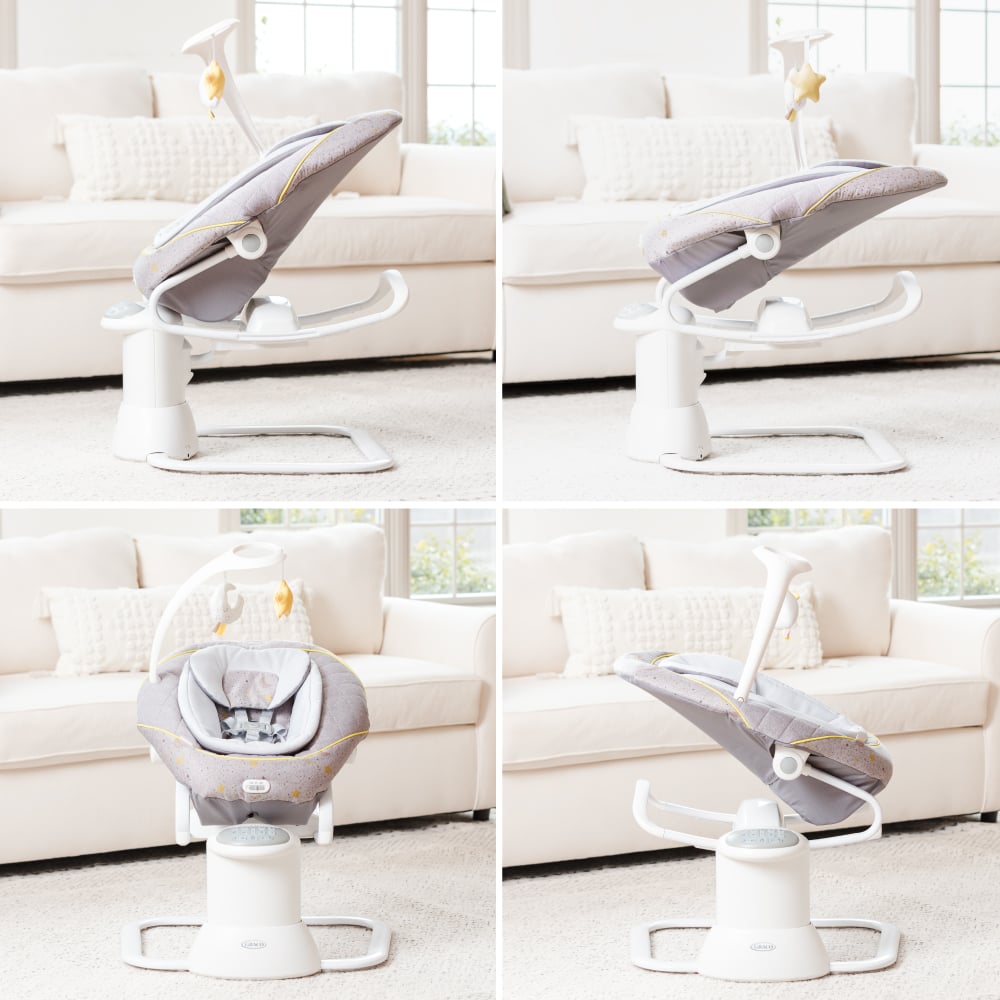 Graco balansoar cu vibratii  All Ways Soother 0m+ Little Stargazer