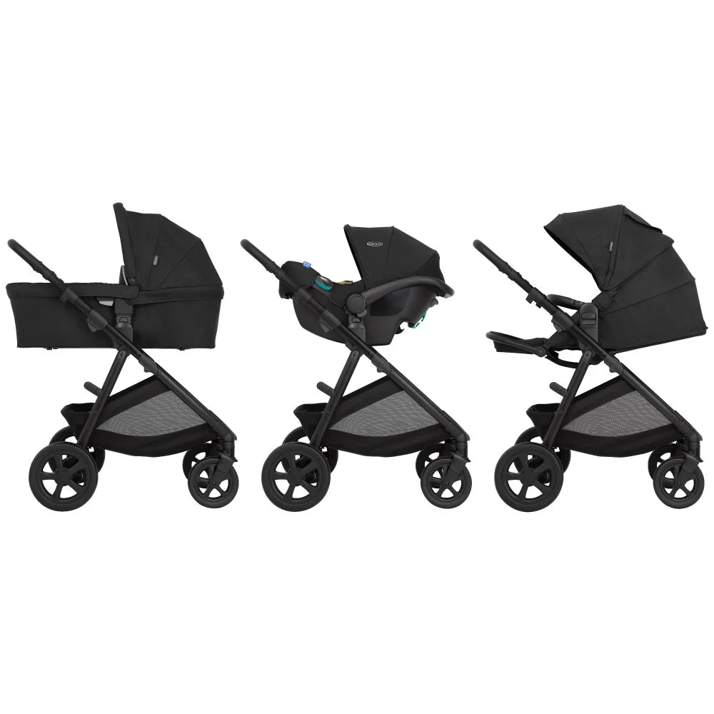 Graco carucior 3in1 Near2Me DLX 0m+ Midnight
