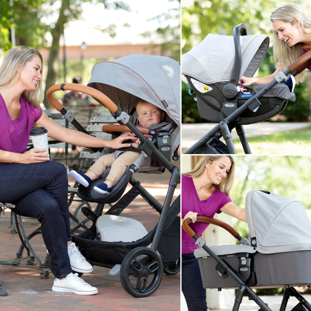 Graco carucior 3in1 Near2Me pentru 0m+
