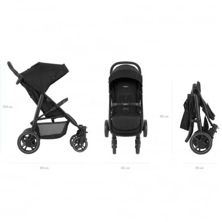 Graco carucior sport EeZeFold 0m+ Steeple Gray