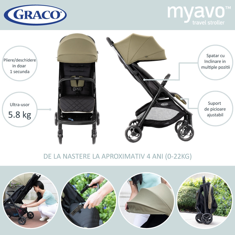 Graco carucior sport Myavo 0m+