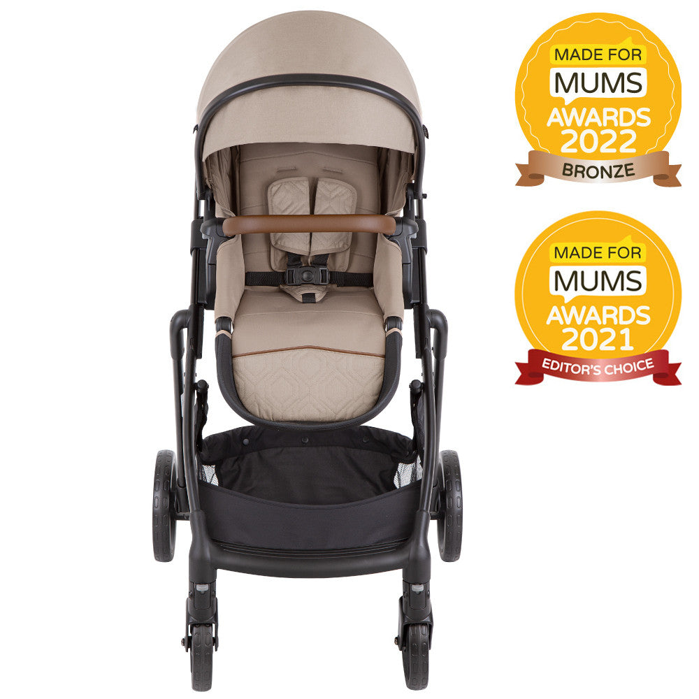 Graco carucior sport Near2Me pentru 0m+, Oatmeal Imagine secundară a produsului