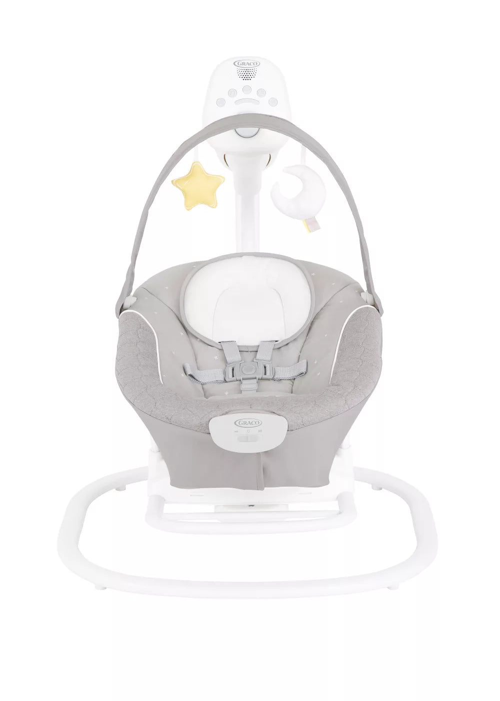 Graco leagan electric 2in1 SoftSway magnetic motion cu vibratii 0m+ Starlight