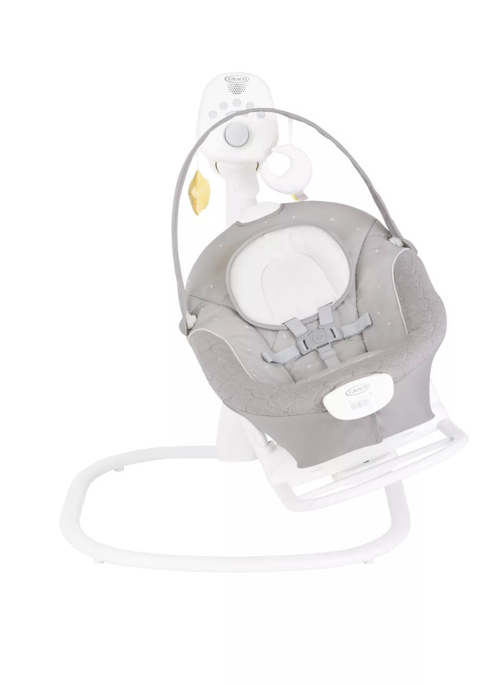 Graco leagan electric 2in1 SoftSway magnetic motion cu vibratii 0m+ Starlight