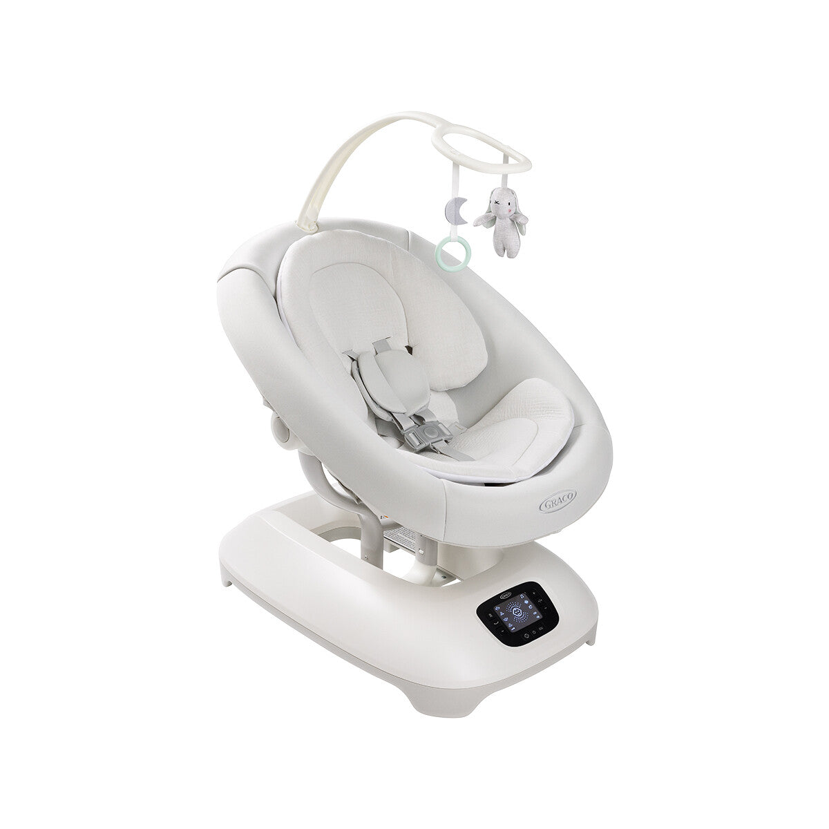 Graco Leagan electric cu vibratii si detectare plans Eluma Sway 0m+ Alb Rori Imagine principală a produsului