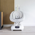 Graco Leagan electric cu vibratii si detectare plans Eluma Sway 0m+ Alb Rori