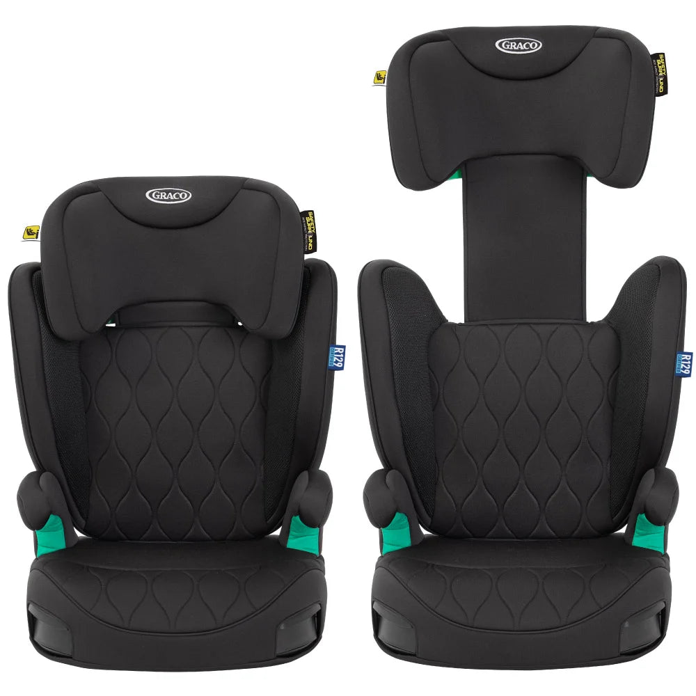 Graco scaun auto Affix i-Size 100-50 cm R129 Midnight Imagine secundară a produsului