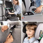 Graco scaun auto isofix Energi i-Size 76-105 cm R129 Midnight