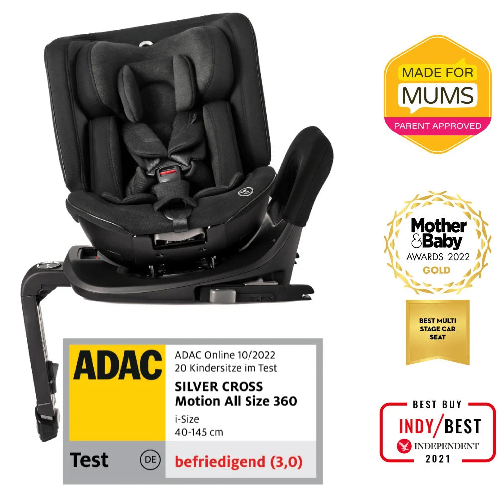 Graco scaun auto rotativ 360 Silver Cross Motion All Size 40-145 cm Space