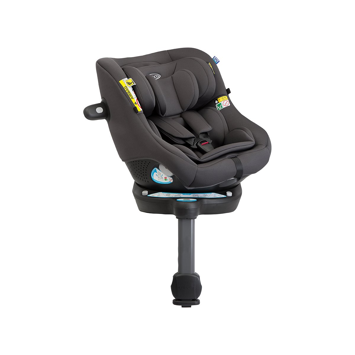 Graco scaun auto isofix rotativ 360 Turn2Me DLX i-Size 40-105 cm Iron Imagine principală a produsului