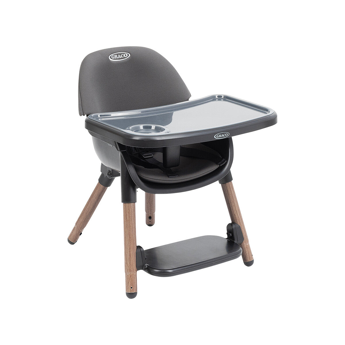 Graco Scaun de masa 3in1 Presti  6m+ Charcoal