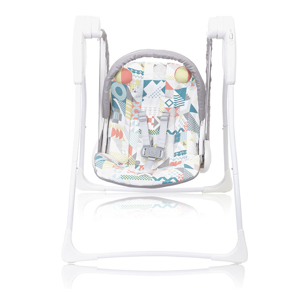 Graco balansoar electric Baby Delight 0m+, Patchwork 01
