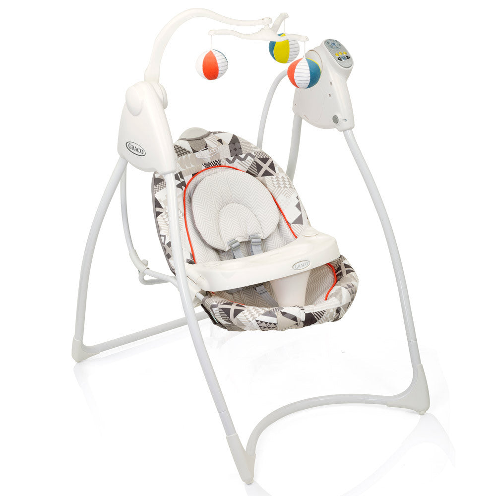 Graco balansoar Lovin Hug 0-9 kg, Patchwork Grey 01