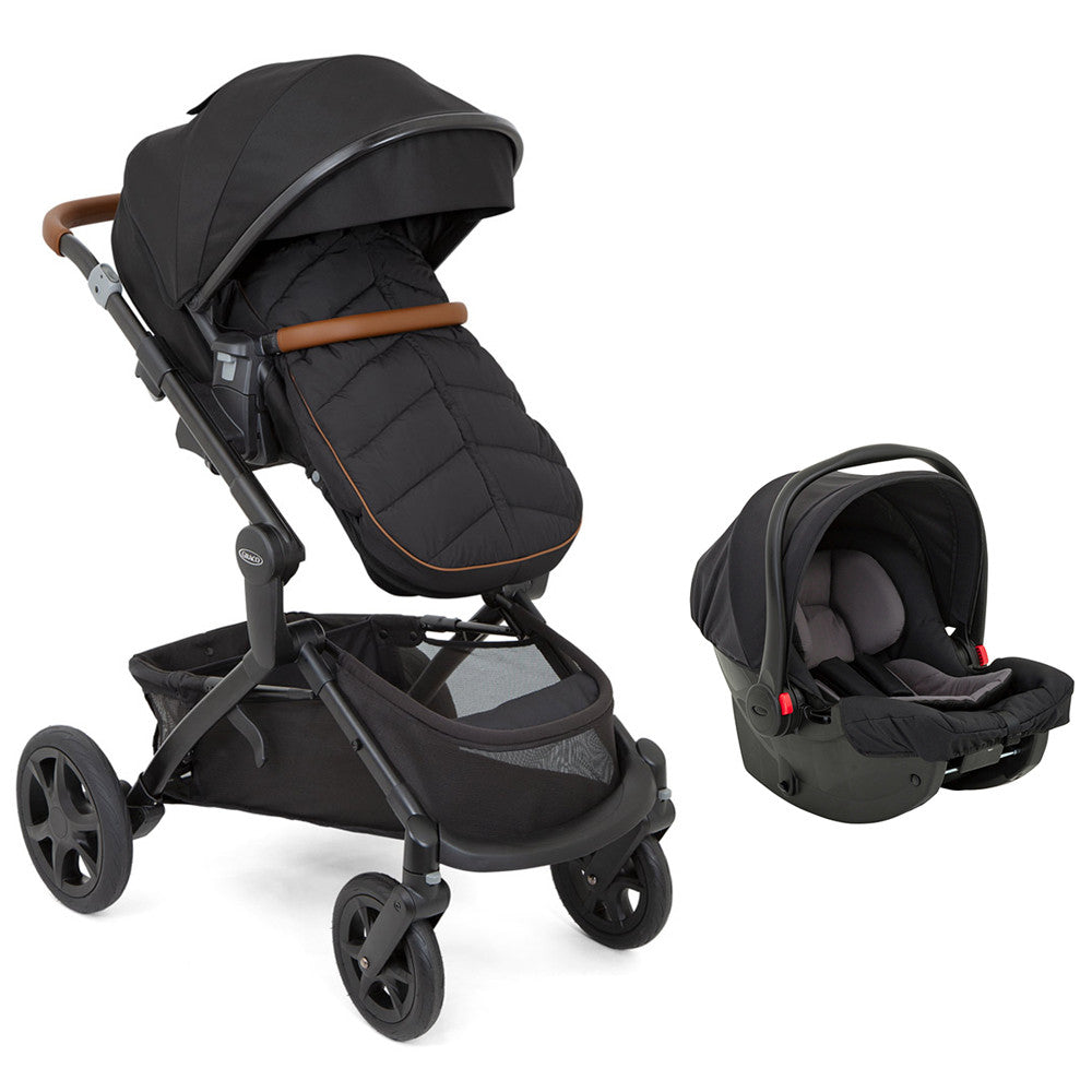 Graco carucior 2in1 Near2Me Elite TS pentru 0m+, Noir 01