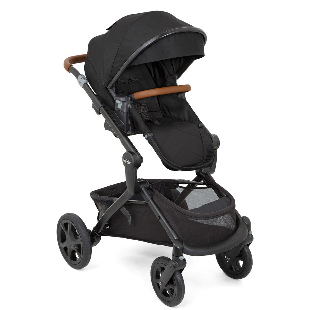 Graco carucior 2in1 Near2Me Elite TS pentru 0m+, Noir Imagine secundară a produsului