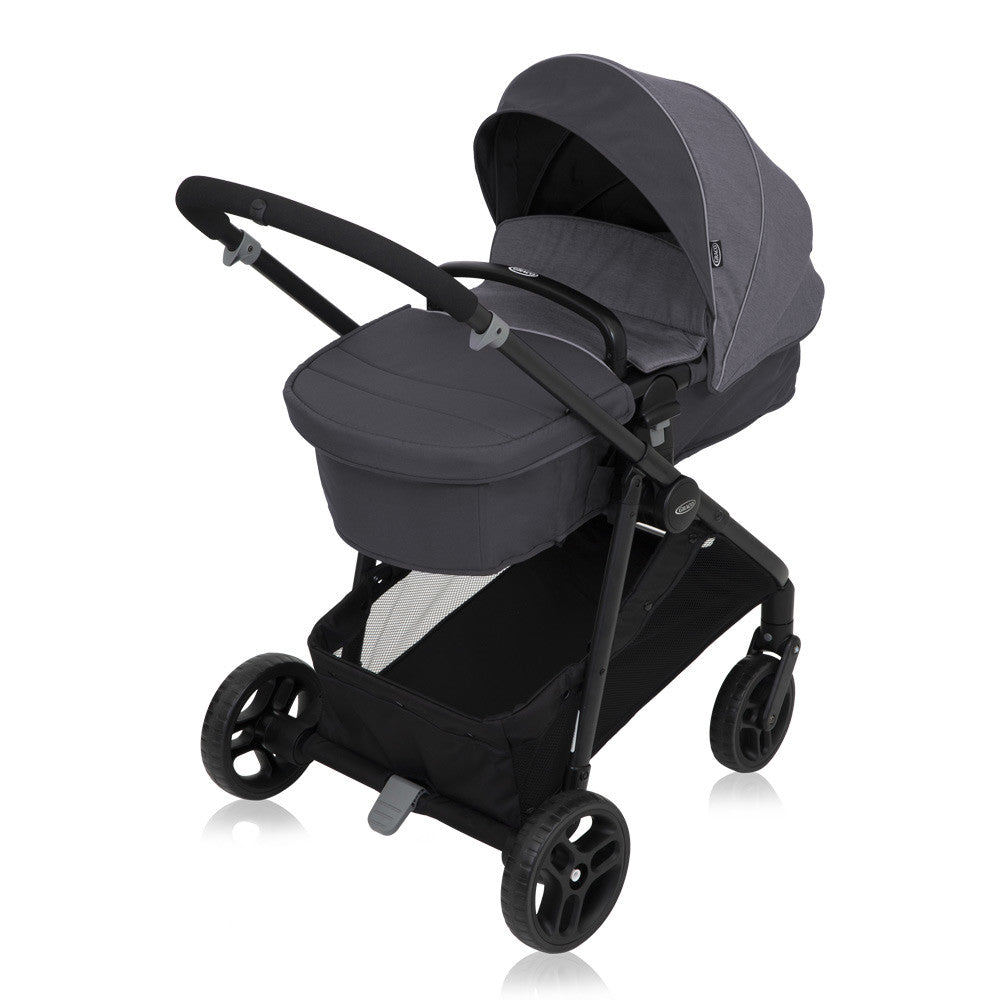 Graco carucior 2in1 Transform pentru 0m+, Slate Imagine secundară a produsului