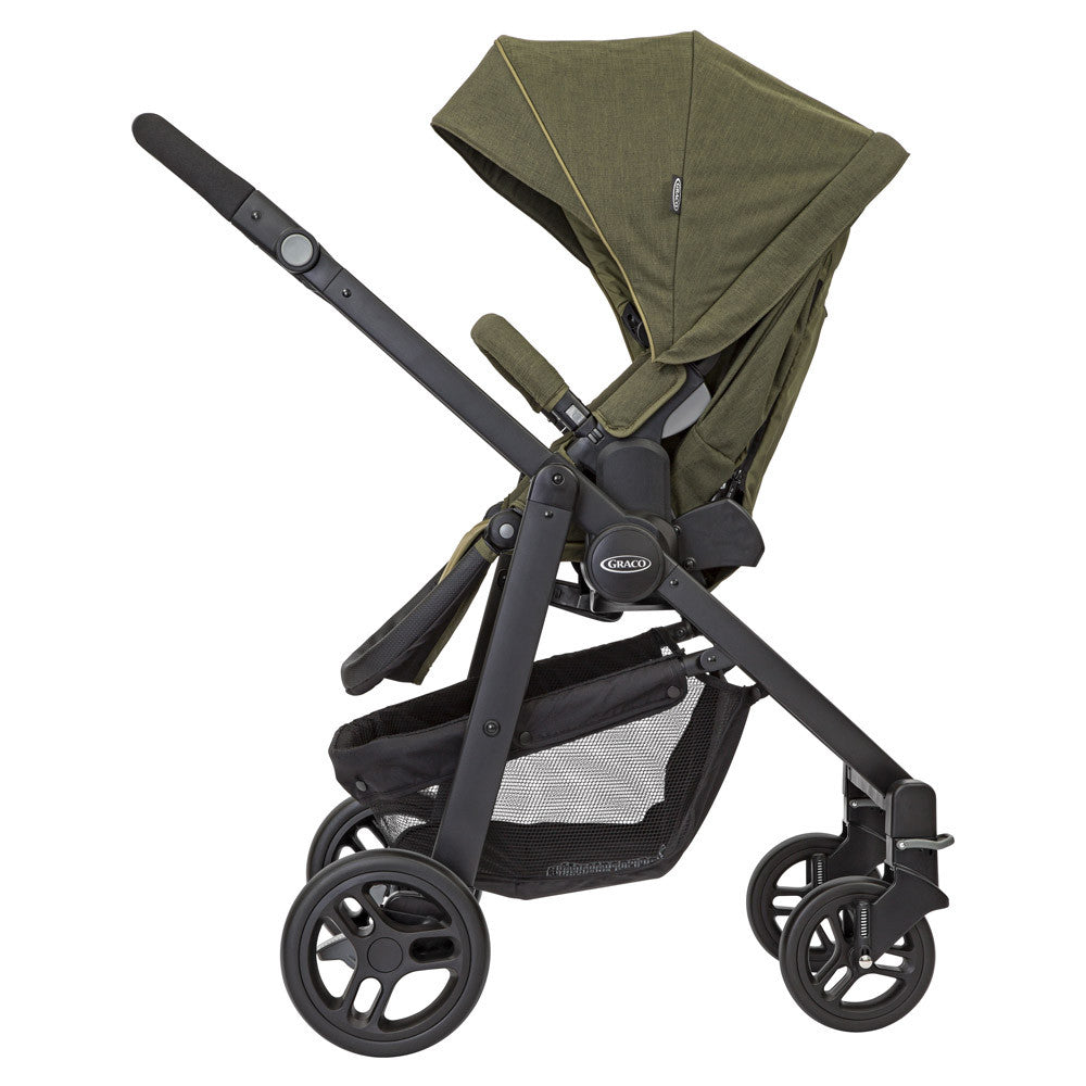Graco carucior 3in1 Evo pentru 0m+, Khaki Imagine secundară a produsului
