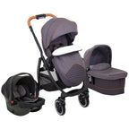 Graco carucior 3in1 Evo XT 0m+, Iron 01