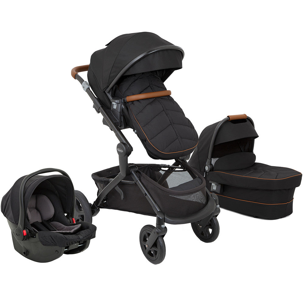 Graco carucior 3in1 Near2Me Elite pentru 0m+, Noir 01