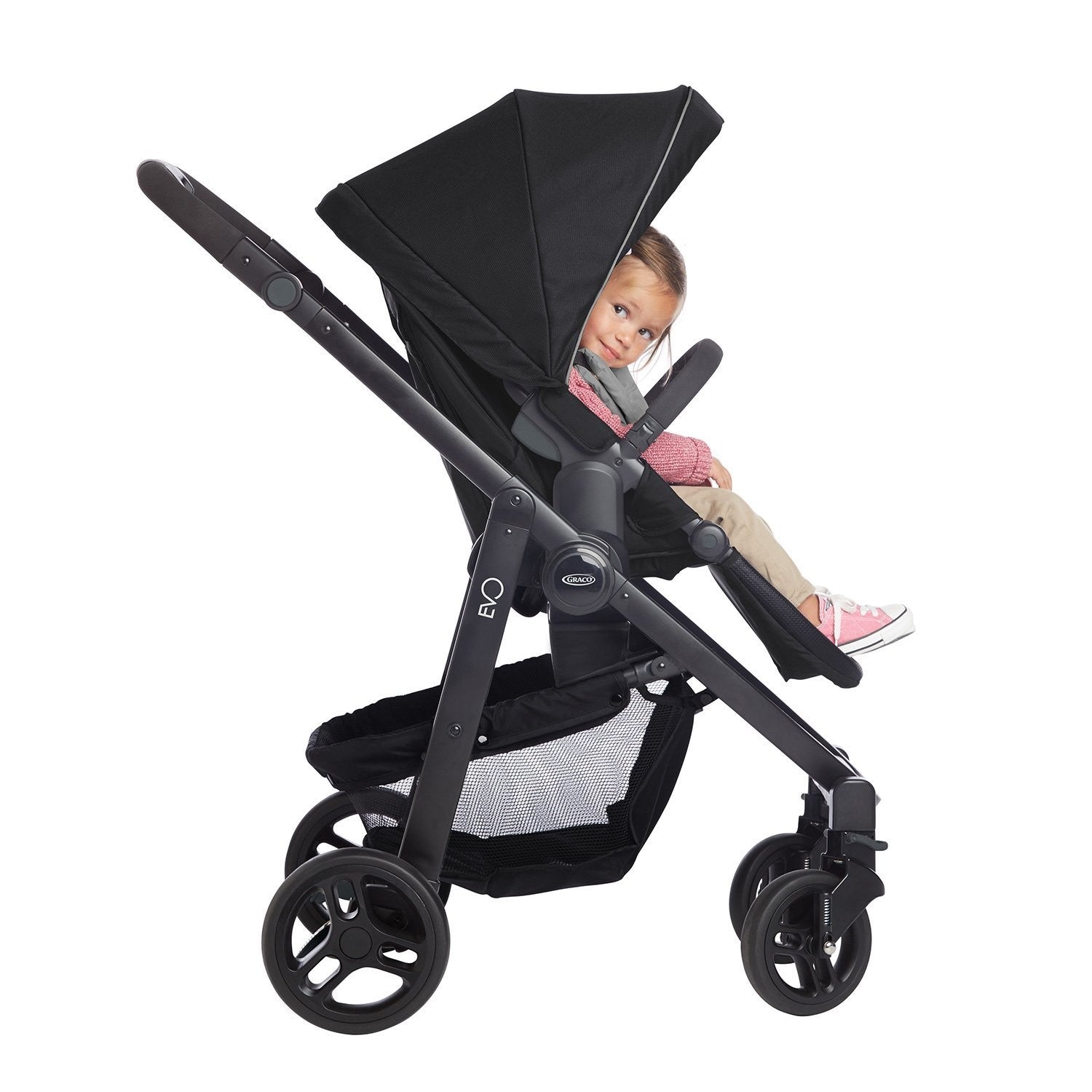 Graco Carucior Sport Evo II de la 0 luni Black Grey