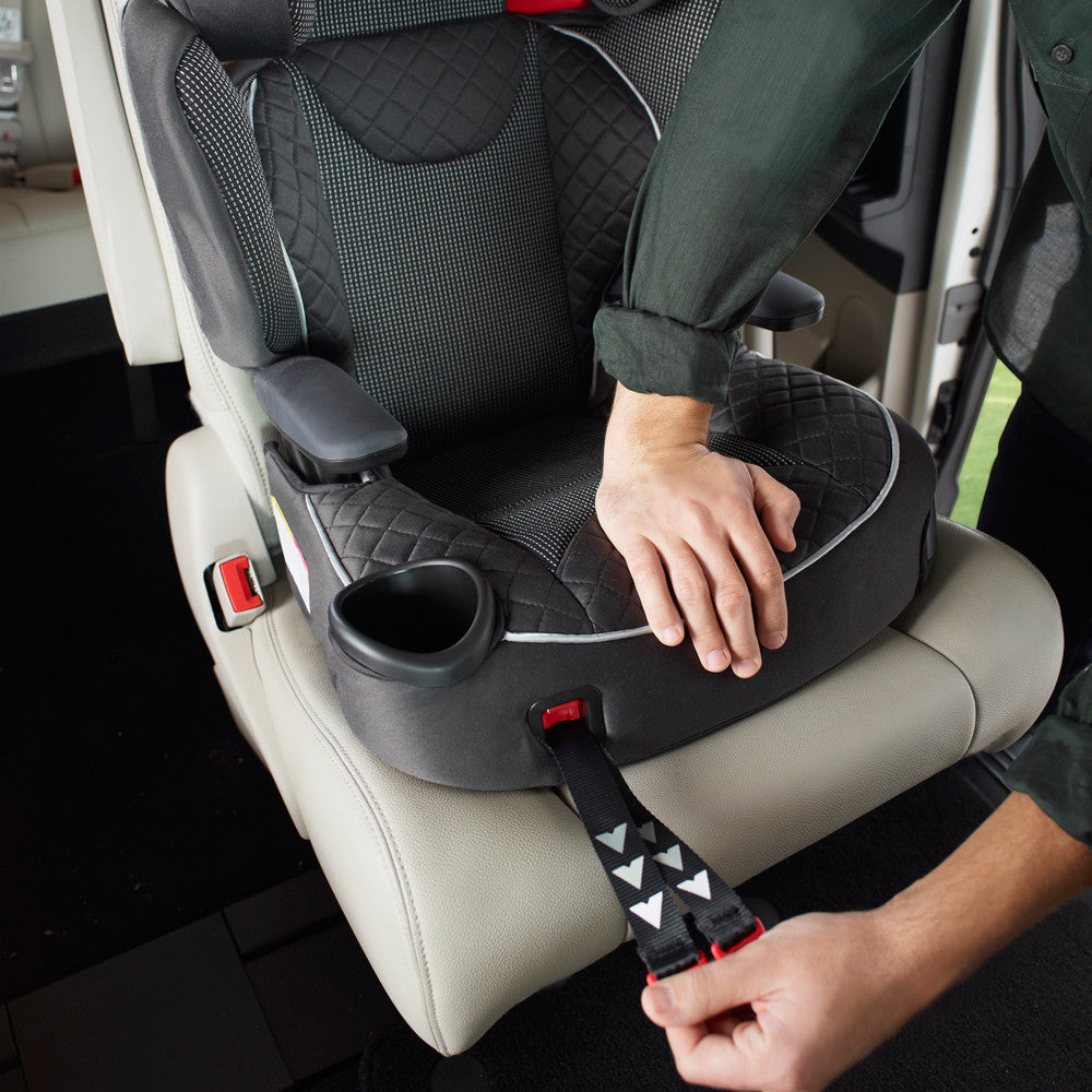 Graco scaun auto cu isofix Affix 15-36 kg, Grey Flannel Imagine secundară a produsului