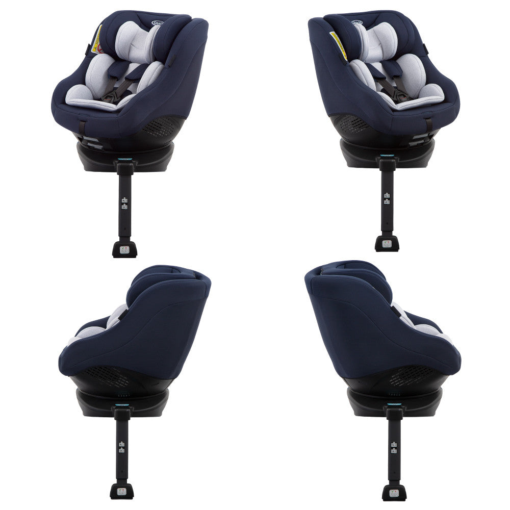 Graco scaun auto isofix rotativ 360 Turn2Me 0-18 kg