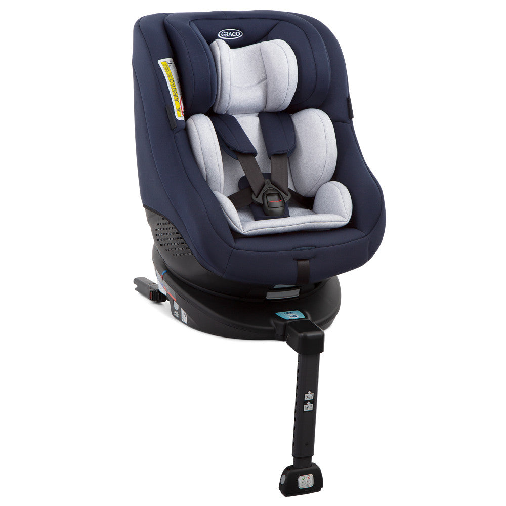 Graco scaun auto isofix rotativ 360 Turn2Me 0-18 kg, Navy