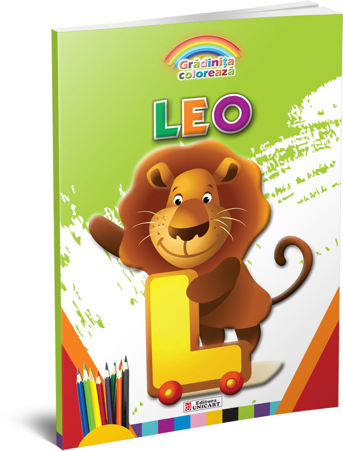 Unicart Gradinita Coloreaza 3ani+ Leo Imagine principală a produsului