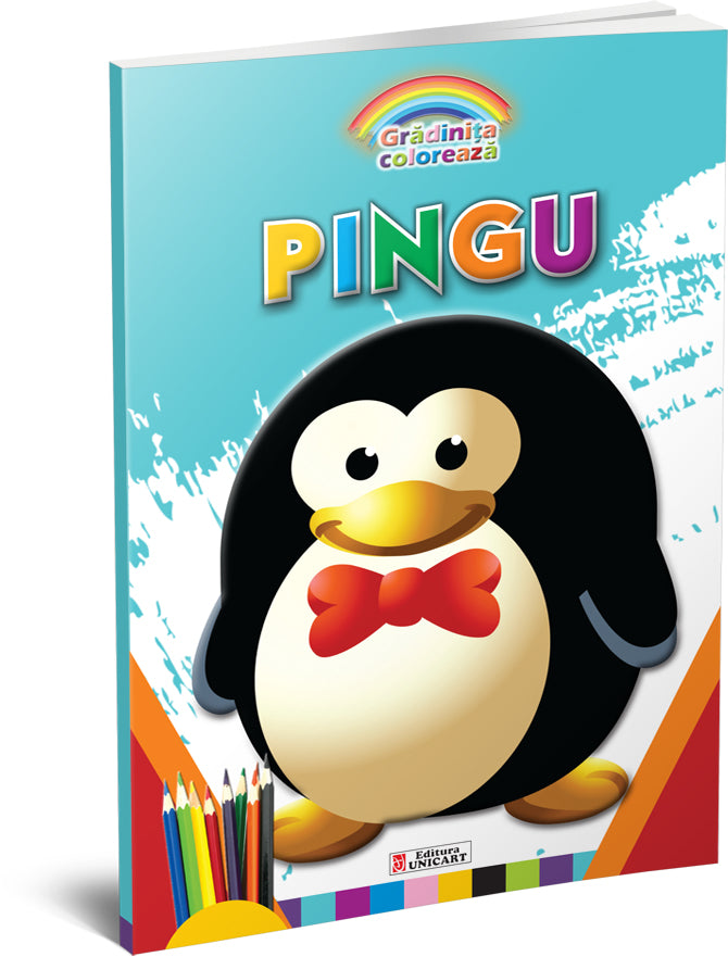 Unicart Gradinita Coloreaza 3ani+ Pingu Imagine principală a produsului