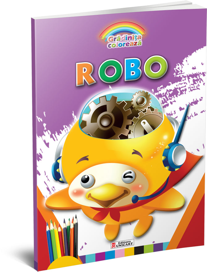 Unicart Gradinita Coloreaza 3ani+ Robo Imagine principală a produsului