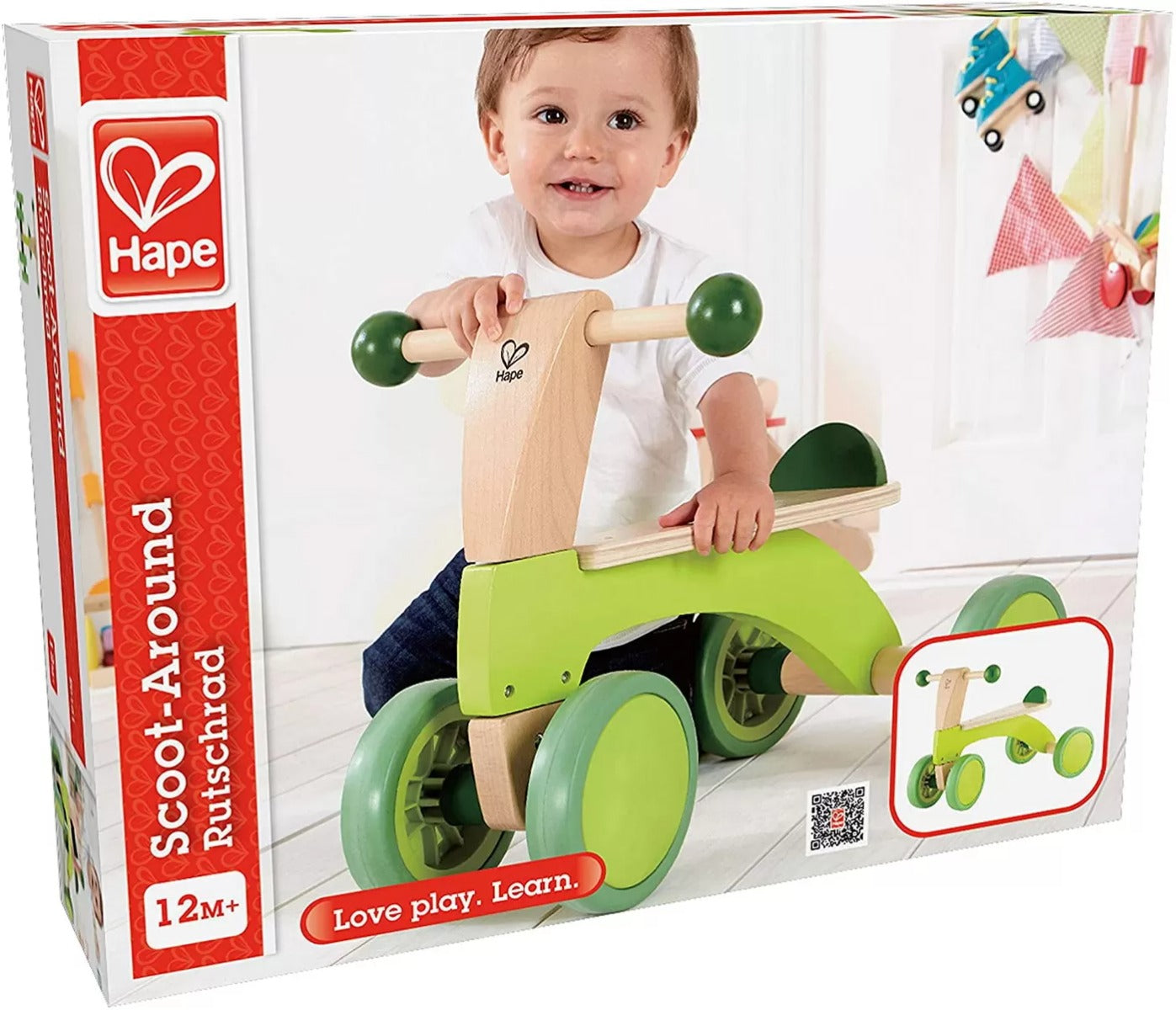 Hape bicicleta fara pedale Scoot-Around 12m+