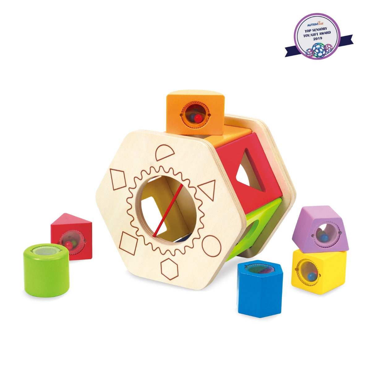 Hape centru de activitati sorteaza si potriveste 12m+