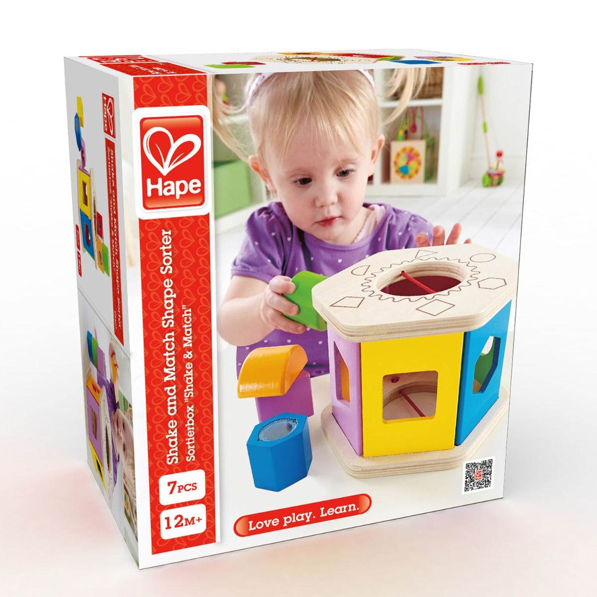 Hape centru de activitati sorteaza si potriveste 12m+