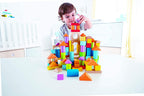 Hape Cuburi de lemn 101 piese 12m+