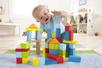 Hape Cuburi de lemn 101 piese 12m+