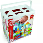 Hape Cuburi de lemn 101 piese 12m+