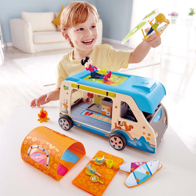 Hape Furgoneta de aventura 3 ani+