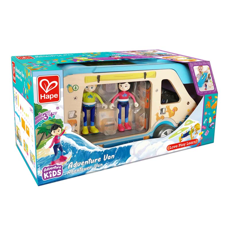 Hape Furgoneta de aventura 3 ani+