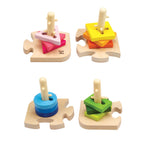 Hape jucarie 16 piese Puzzle Creativ 18m+