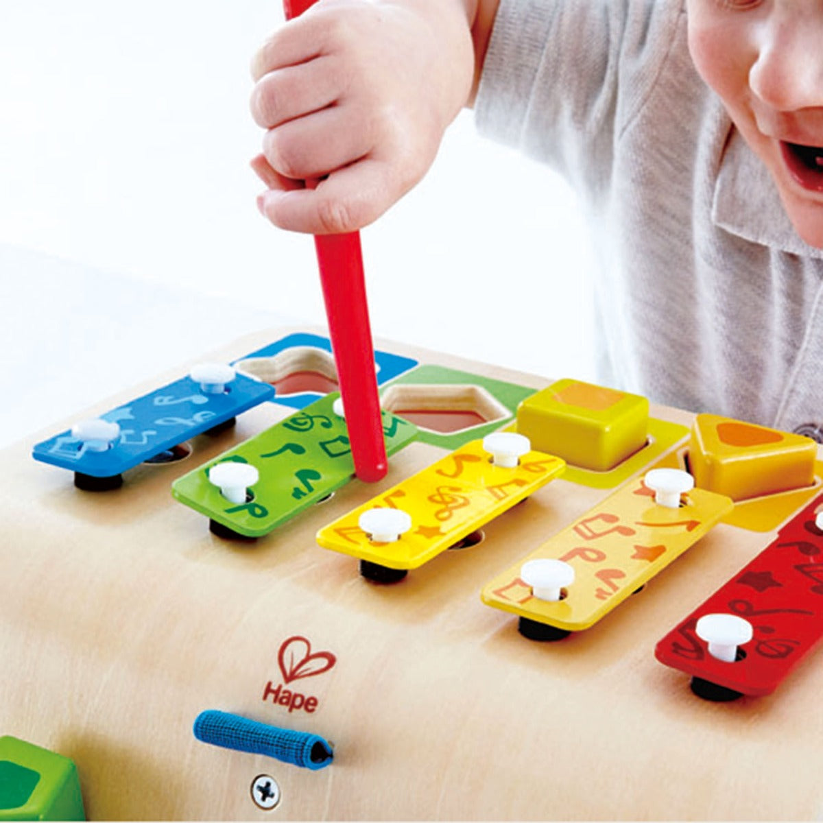 Hape jucarie 7 piese Puzzle Xilofon 12m+