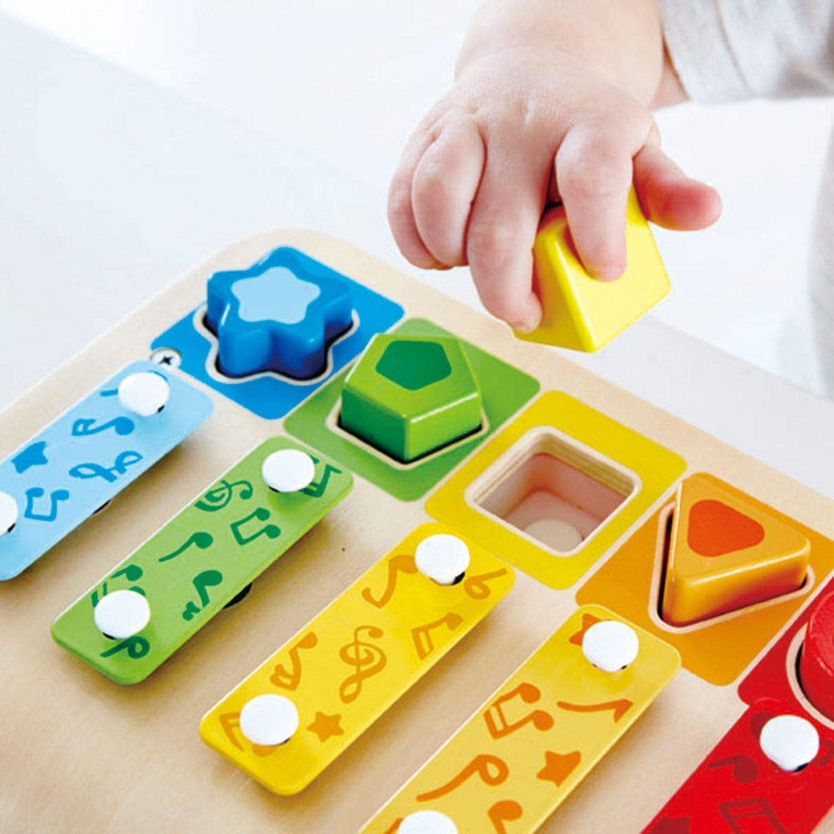 Hape jucarie 7 piese Puzzle Xilofon 12m+