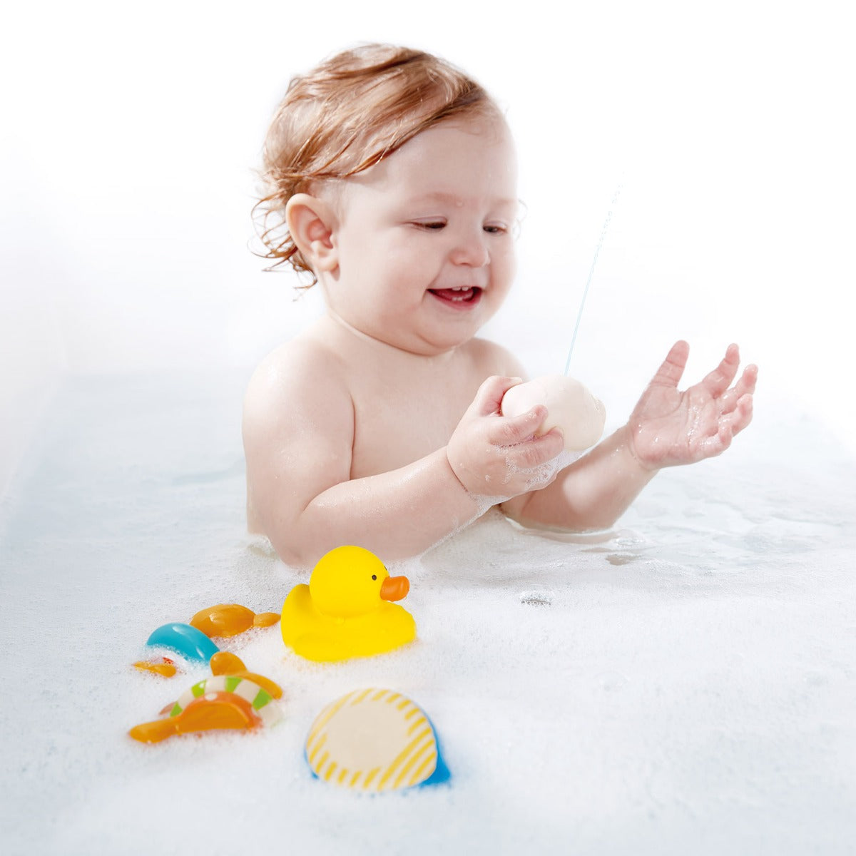 Hape jucarie de baie 12m+ Teddy si prietenii