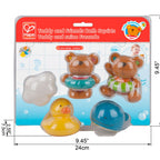 Hape jucarie de baie 12m+ Teddy si prietenii