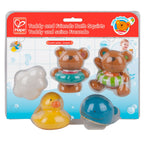 Hape jucarie de baie 12m+ Teddy si prietenii
