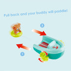 Hape jucarie de baie barcuta de salvare 18m+
