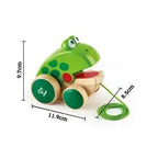 Hape jucarie de tragere 12m+ Broscuta