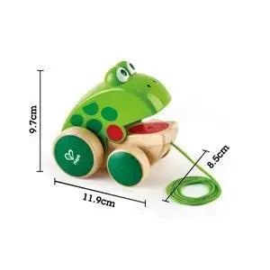 Hape jucarie de tragere 12m+ Broscuta