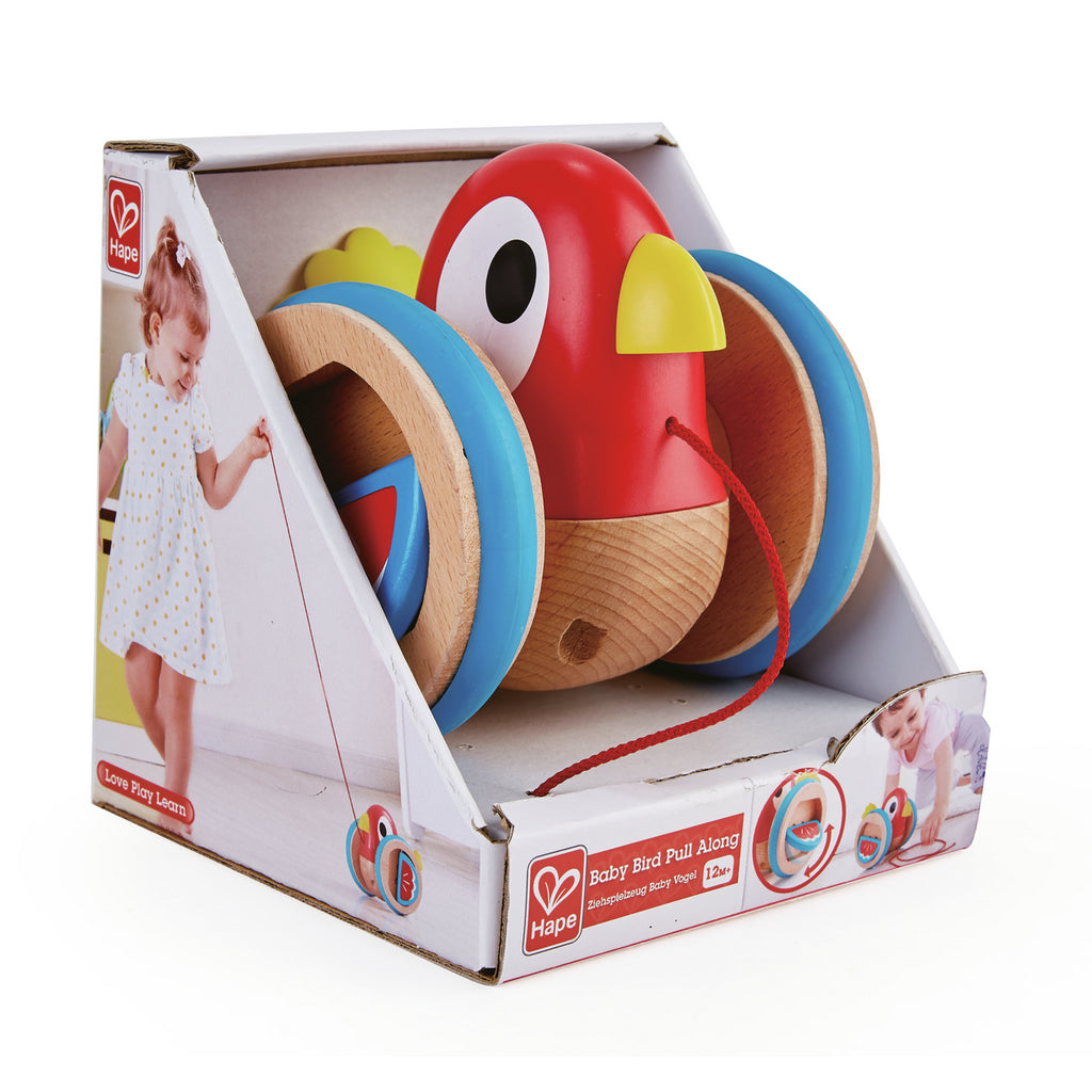 Hape jucarie de tras 12m+ Baby Bird