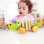 Hape jucarie de tras 12m+ Crocodil