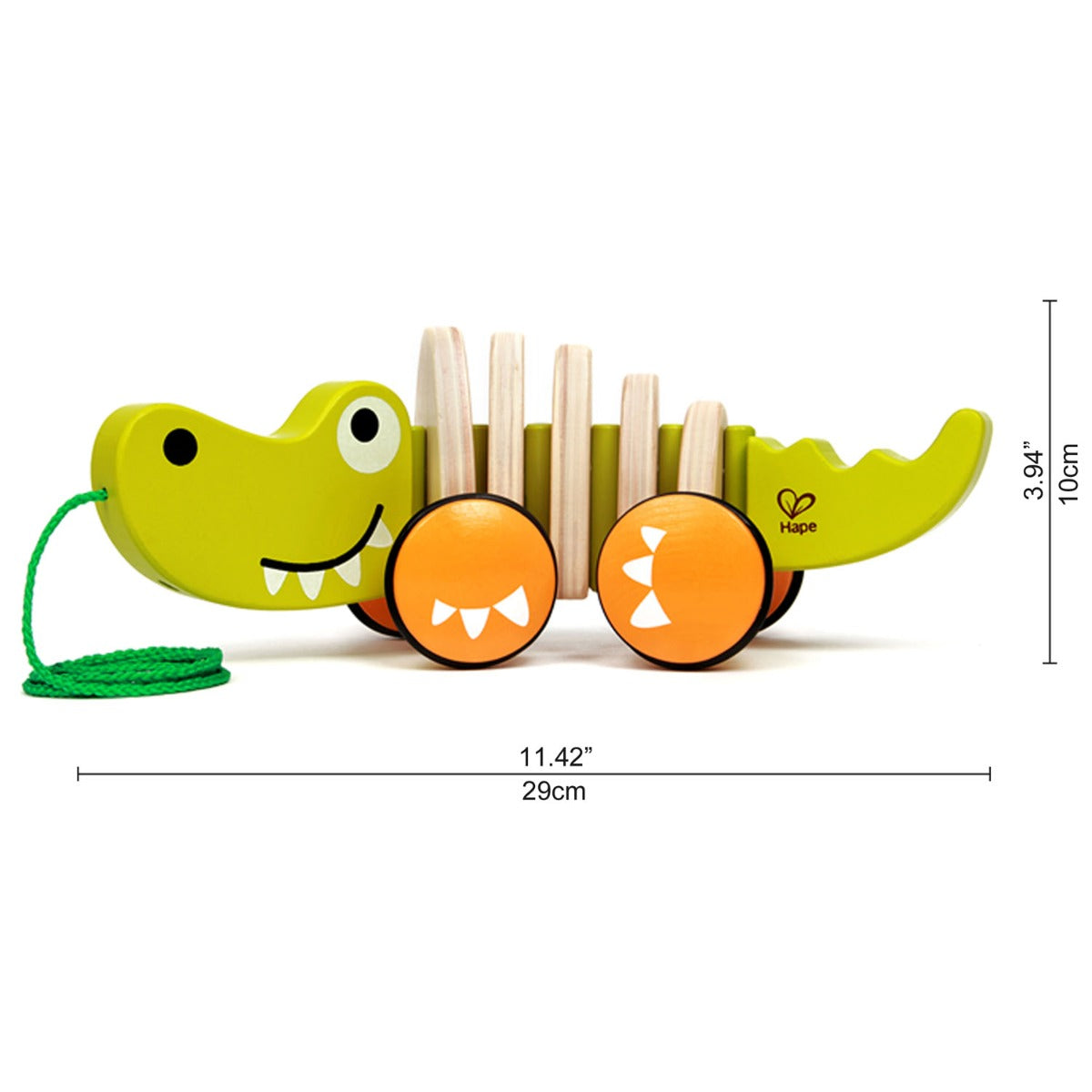 Hape jucarie de tras 12m+ Crocodil
